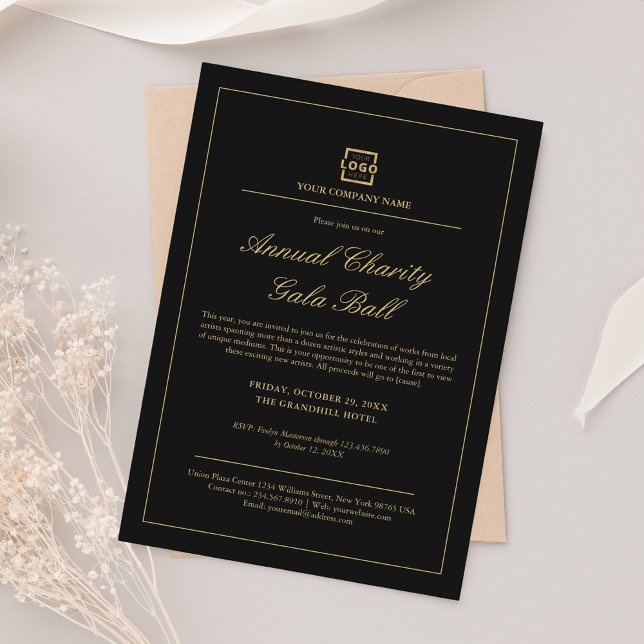 Custom Company Business Corporate Event Party Invitation (Creator Uploaded)