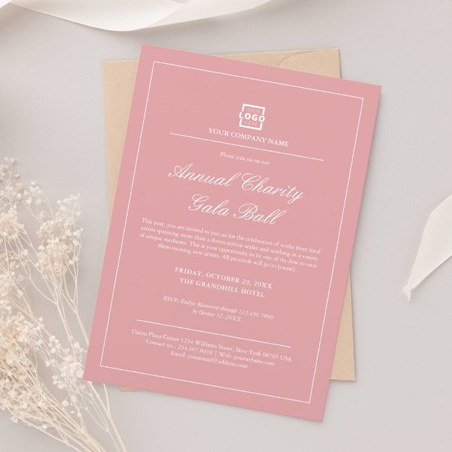 Custom Company Business Corporate Event Party Invitation (Creator Uploaded)
