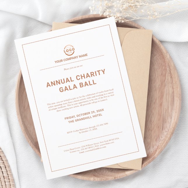 Custom Company Business Corporate Event Party Invitation (Creator Uploaded)