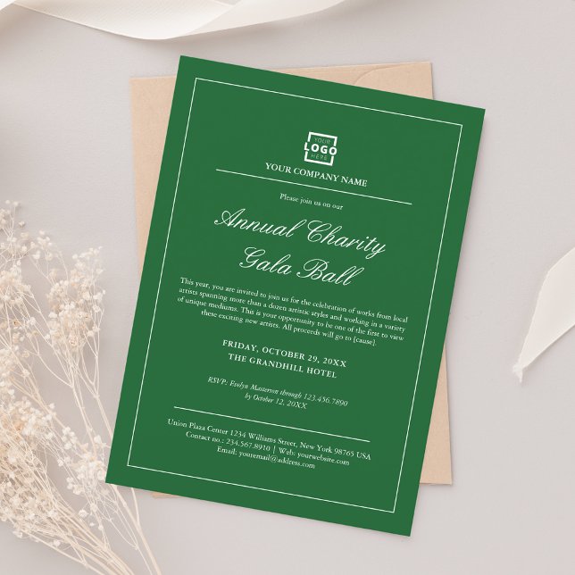 Custom Company Business Corporate Event Party Invitation (Creator Uploaded)