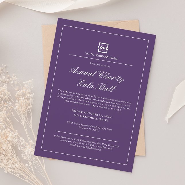 Custom Company Business Corporate Event Party Invitation (Creator Uploaded)