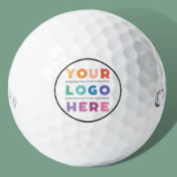 Custom Company Business Logo Branded Golf Balls
