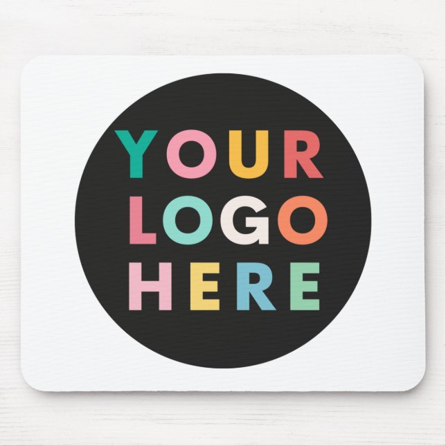 Custom Company Business Logo Branded Mouse Pad (Front)