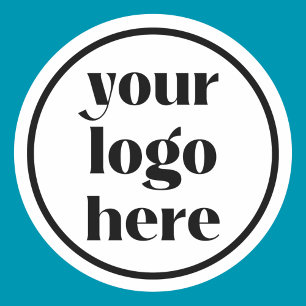 Custom Company Business Logo Classic Round Sticker