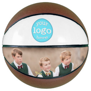 Custom Company Business Logo Corporate Team Photo Basketball