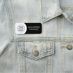 Custom Company Business Logo Employee Magnetic Name Tag