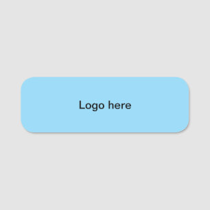 Custom Company Business Logo Employee Magnetic Name Tag