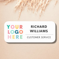 Custom Company Business Logo Employee Magnetic