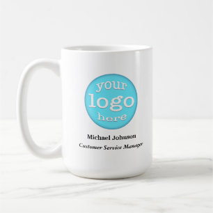 Custom Company Business Logo Employee Staff Office Coffee Mug