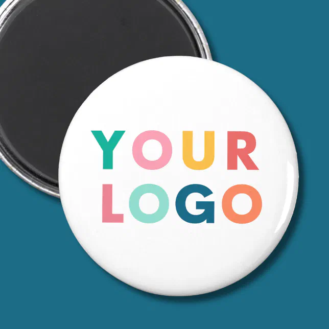 Custom Company Business Logo Promotional Magnet | Zazzle