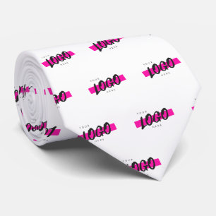 Custom Company Business Logo Promotional Pattern Tie