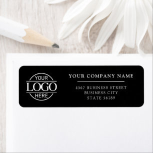 Custom Company Business Logo Return Address Label