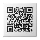 Custom Company Business QR Code Template Small Ceramic Tile<br><div class="desc">Custom Company Business QR Code Template Home Décor / Home Accents / Decorative Tiles Small Ceramic Tile.</div>