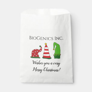 Custom Company Christmas Favour Bag