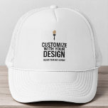 Custom Company Customisable Blank Promotional  Trucker Hat<br><div class="desc">Promote your brand in style with this Customisable Blank Promotional Company Trucker Hat. Designed for comfort and visibility, this classic hat features a mesh back for breathability and a structured front panel perfect for adding your logo, slogan, or company name. Ideal for giveaways, team uniforms, trade shows, and outdoor events,...</div>