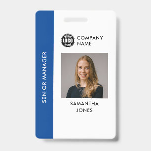 Custom Company Employee ID Photo Badge ID Badge