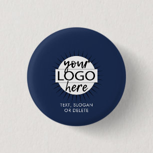 Custom Company Logo 3 Cm Round Badge