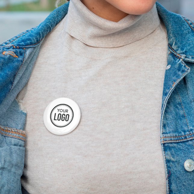 Custom Company Logo 6 Cm Round Badge (Creator Uploaded)