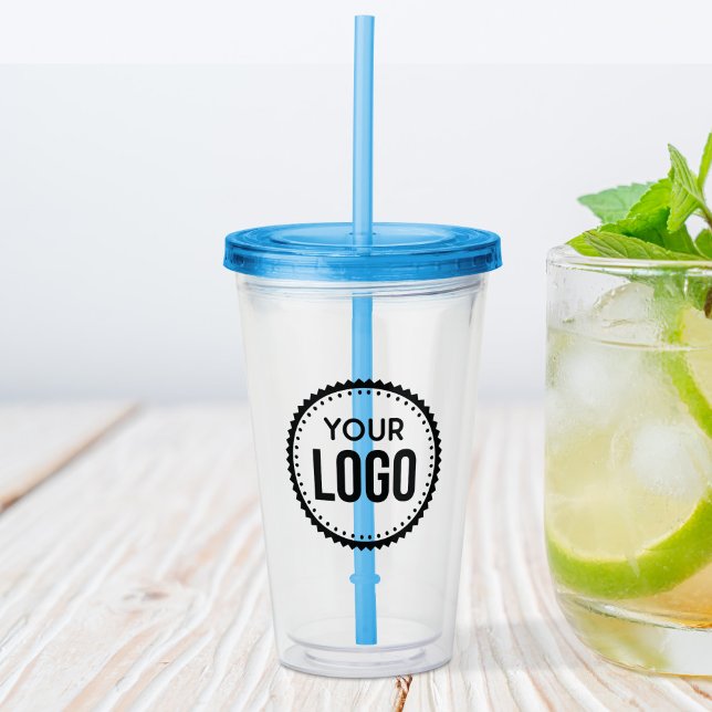 Custom Company Logo Acrylic Tumbler (Creator Uploaded)