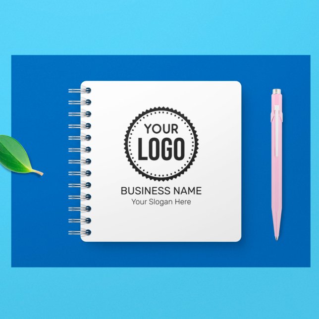 Custom Company Logo And Slogan With Promotional Notebook (Creator Uploaded)