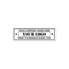 Custom Company Logo and Text Self-inking Stamp
