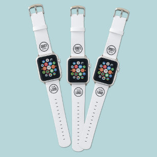 Custom Company Logo Apple Watch Band