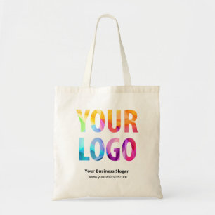 Custom Company Logo Branded Promotional Tote Bag