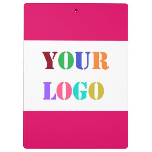 Custom Company Logo Business Clipboard Your Colour