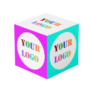 Custom Company Logo Business Cube Choose Colours