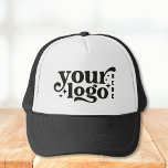 Custom Company Logo Business Employee Staff Trucker Hat<br><div class="desc">Are you looking for branded trucker hats for your business event? Or for your employees? Check out this Custom Company Logo Business Employee Staff Trucker Hat. You can easily customise it with your logo and your done. No minimum orders! Happy branding!</div>