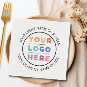 Custom Company Logo Business Event Paper Napkin