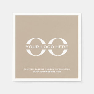 Custom Company Logo Business Event Party Napkin