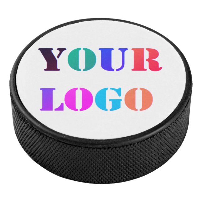 Custom Company Logo Business Hockey Puck (3/4)