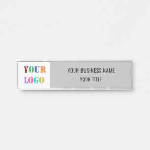 Custom Company Logo Business Name Door Sign