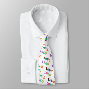 Custom Company Logo Business Neck Tie Your Colour