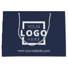 Custom Company Logo Business Promotional Blue Gift