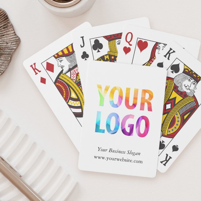 Custom Company Logo Business Promotional Gift Playing Cards (Creator Uploaded)