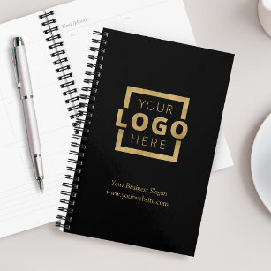 Custom Company Logo Business Promotional Gold Planner