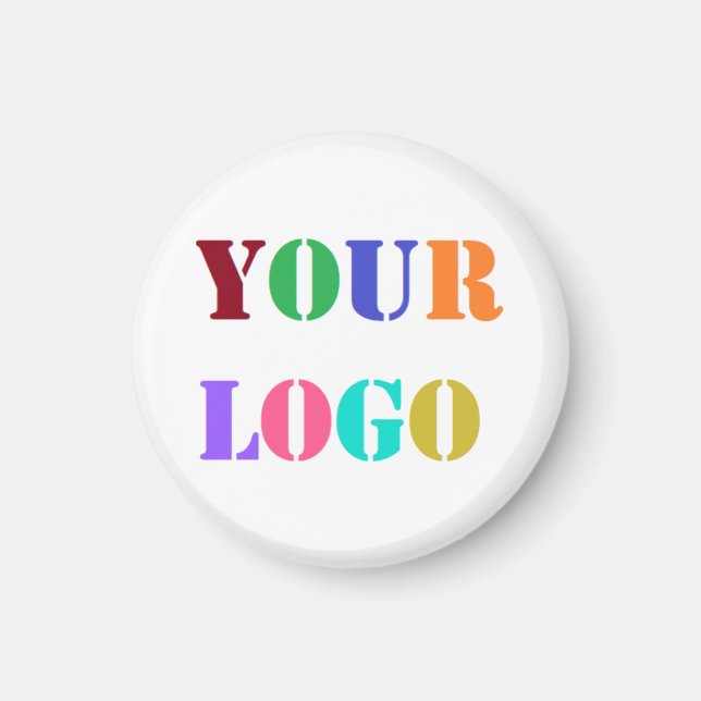 Custom Company Logo Business Promotional Magnet (Front)