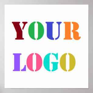 Custom Company Logo Business Promotional Poster