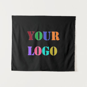Custom Company Logo Business Promotional Tapestry