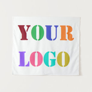 Custom Company Logo Business Promotional Tapestry