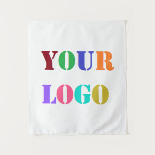 Custom Company Logo Business Promotional Tapestry