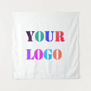 Custom Company Logo Business Promotional Tapestry