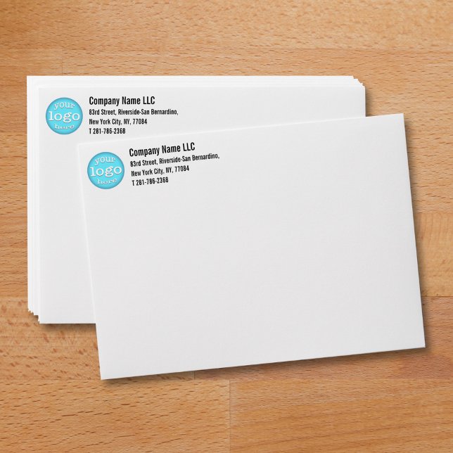 Custom Company Logo Business Return Address Office Envelope (Custom Company Logo Business Return Address Office Envelope)