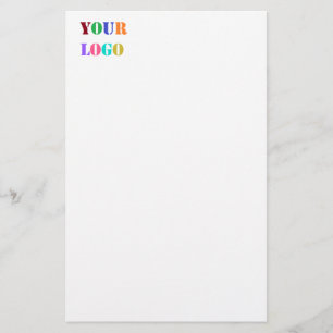 Custom Company Logo Business Stationery Example
