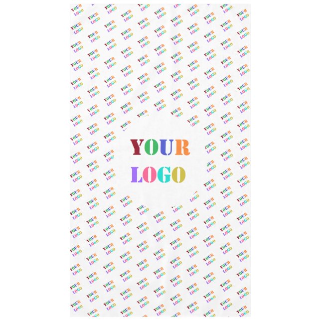 Custom Company Logo Business Tablecloth Your Colou (Front)