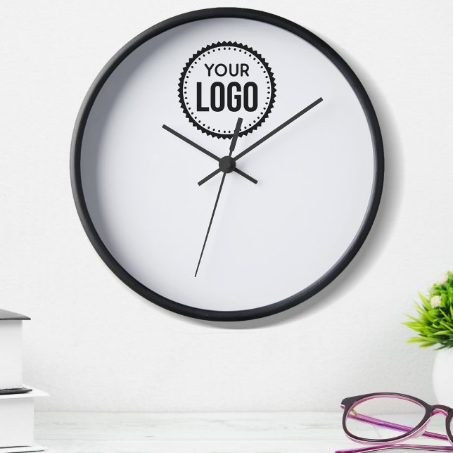 Custom Company Logo Clock (Creator Uploaded)