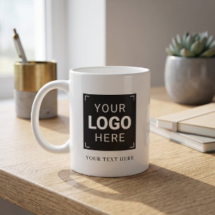 Custom Company Logo Coffee Mug