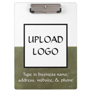 Custom Company Logo Contractor Field Clipboard